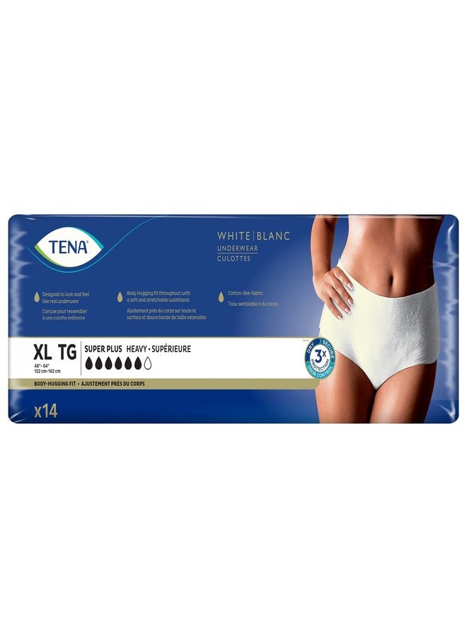 TENA Women Super Plus Underwear, Incontinence, Disposable, Heavy Absorbency, XL, 14 Count - Image 5